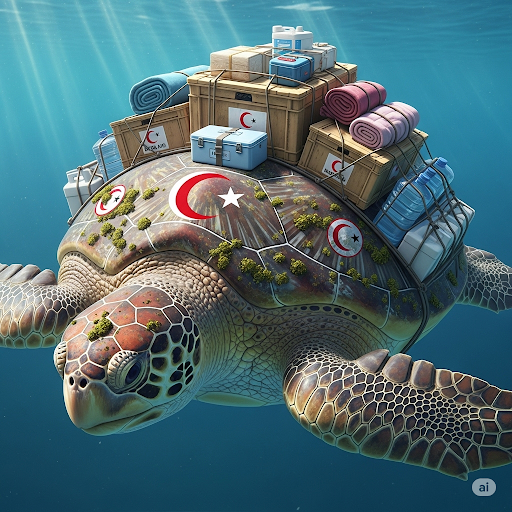 Karetta İnsansız Deniz Aracı Teknik Çizimi